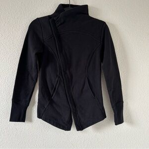 Women’s Zella 'Snowdrift' Asymmetrical Zip Sweatshirt XSmall Black Stretch Sport